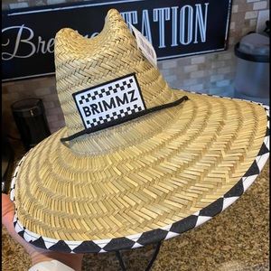 Amie Brimmz Adult Straw Hat 